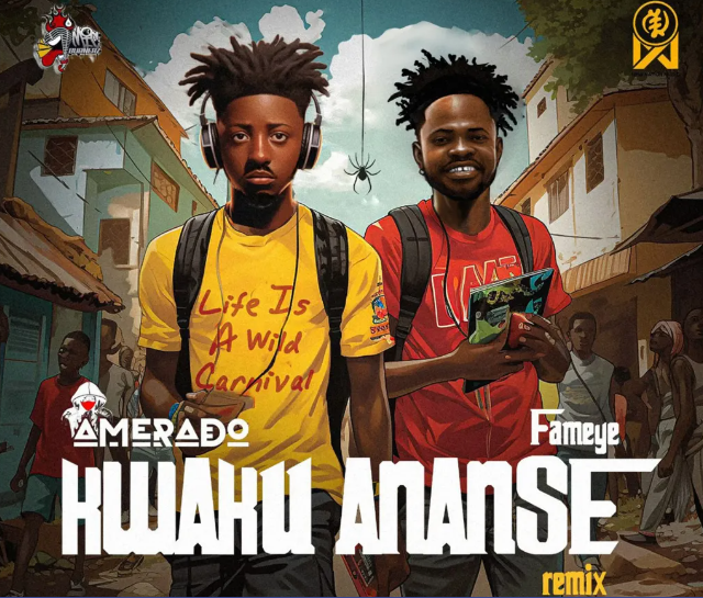 Amerado – Abronoma Remix Ft Fameye