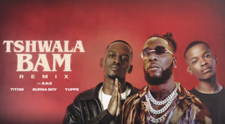 Titom & Yuppe – Tshwala Bam Remix Ft Burna Boy