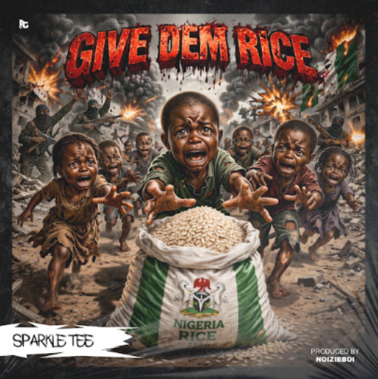 Sparkle Tee – Give Dem Rice